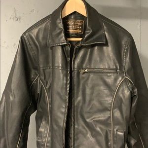 Leather jacket